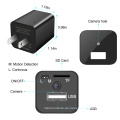 Spionagekamera versteckte FHD 1080P Micro Wireless Security Mini-Kamera ohne WIFI-Wandladegerät-Kamera